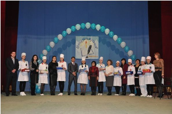 On October 20, 2016 in KGKP "Medical College of the City of Zhezkazgan" the festive action for students of the new set "Dedication in Students — 2016" has taken place.